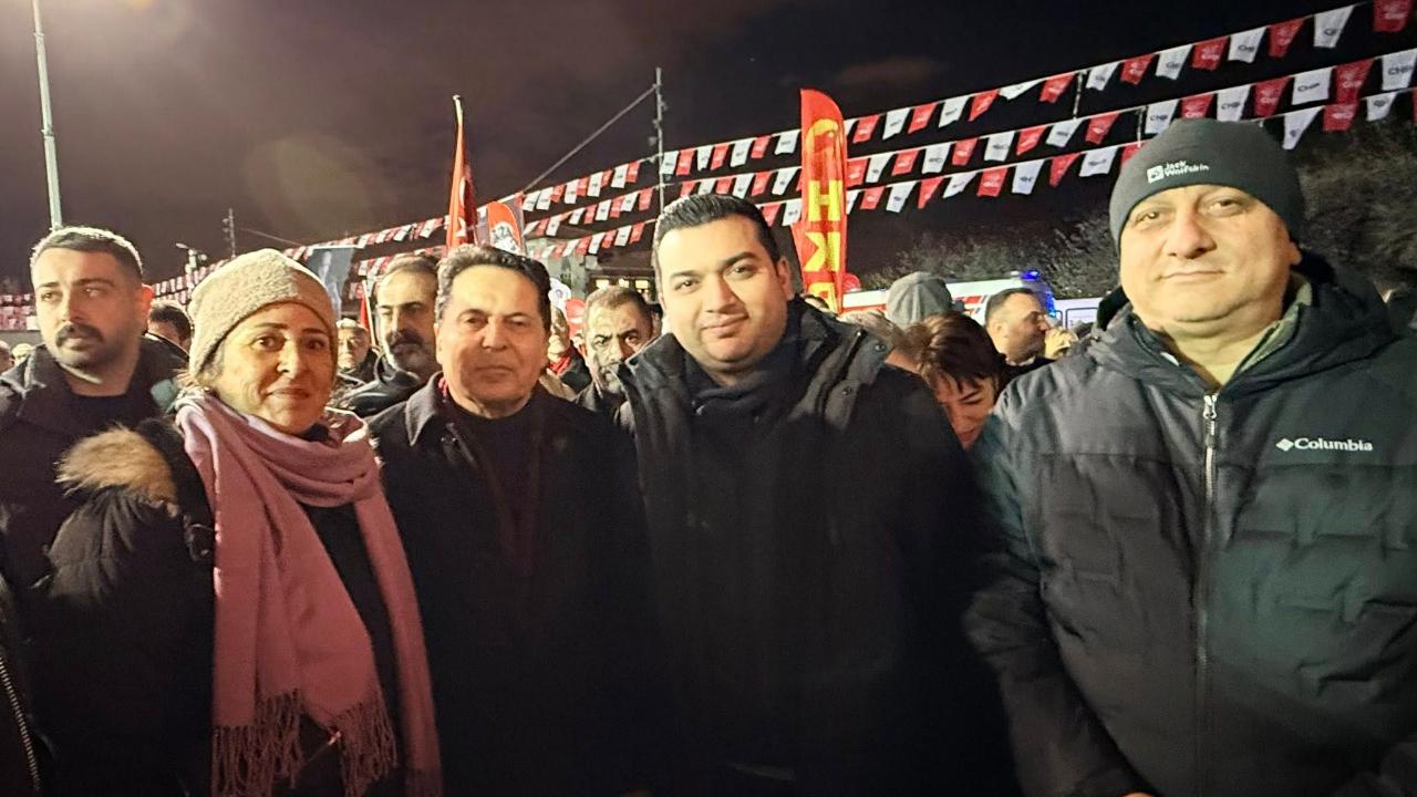 CHP Darıca, Beşiktaş’taki “Millet İradesine Sahip Çıkıyor” mitingine katıldı