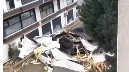 Darıca’da fırtına büyük hasara yol açtı!