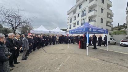 Eskihisar Dini Hizmetler Külliyesi Camii ve Kur’an Kursunun temeli dualarla atıldı