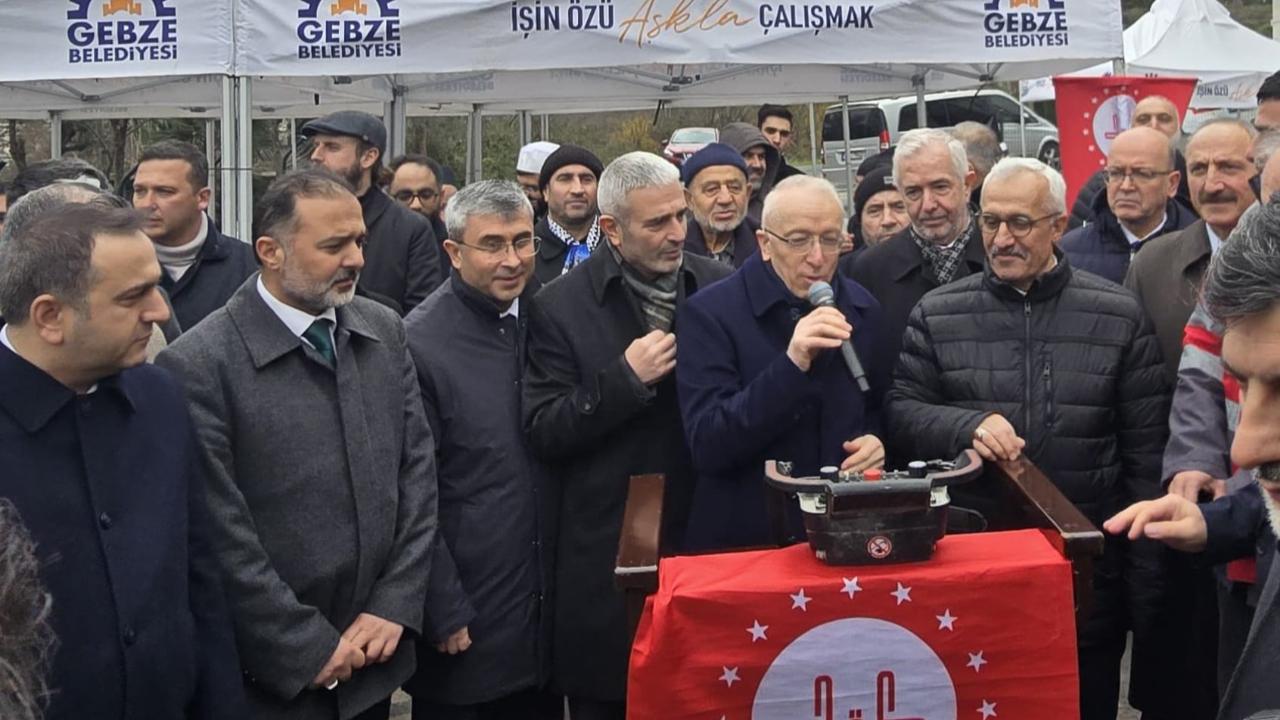 Eskihisar Dini Hizmetler Külliyesi Camii ve Kur’an Kursunun temeli dualarla atıldı