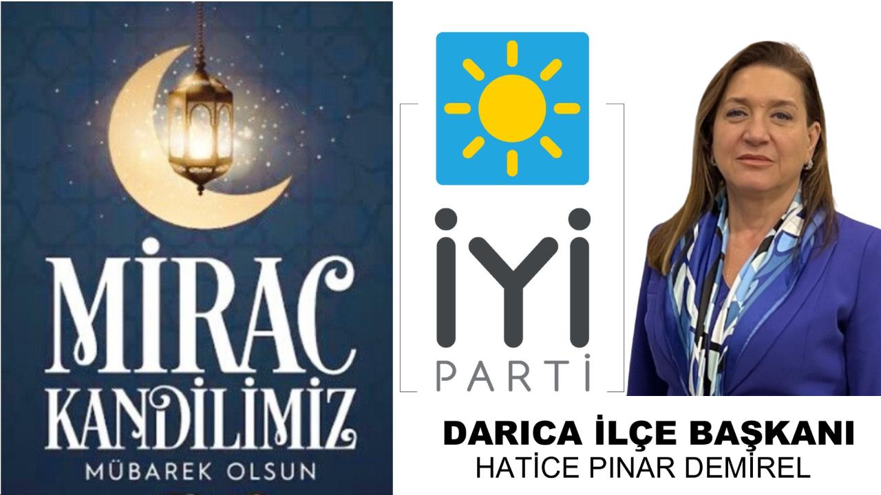 İyi Parti Darıca Mirac Kandili