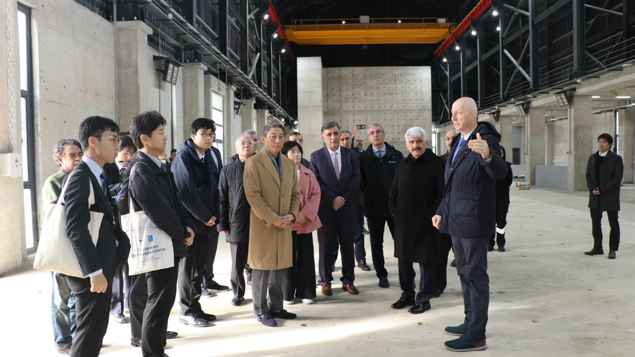 Japonlar, Gebze Teknik Üniversitesi'ndeki MARTEST'te inceleme yaptı