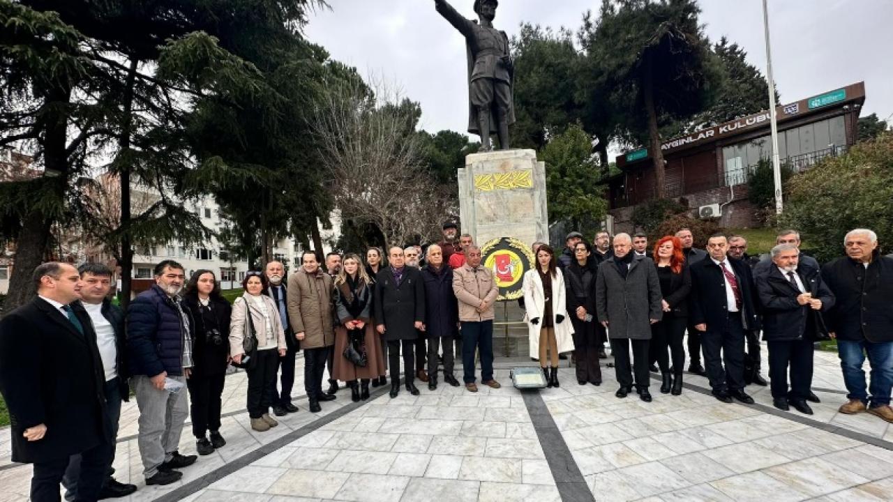 KOGACE'den Basın Onur Günü'nde Atatürk Anıtı'na çelenk