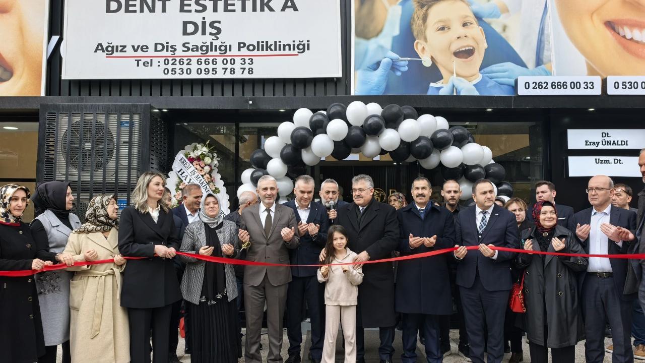 Özel Dent Ağız ve Diş Sağlığı Polikliniği resmi açılışını gerçekleştirdi