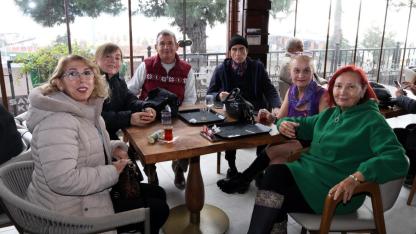 Saygınlar Kulübü’nde gülümseyen yüzler