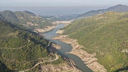 Yuvacık Barajı’ndaki su miktarı yüzde 9 seviyesine yükseldi