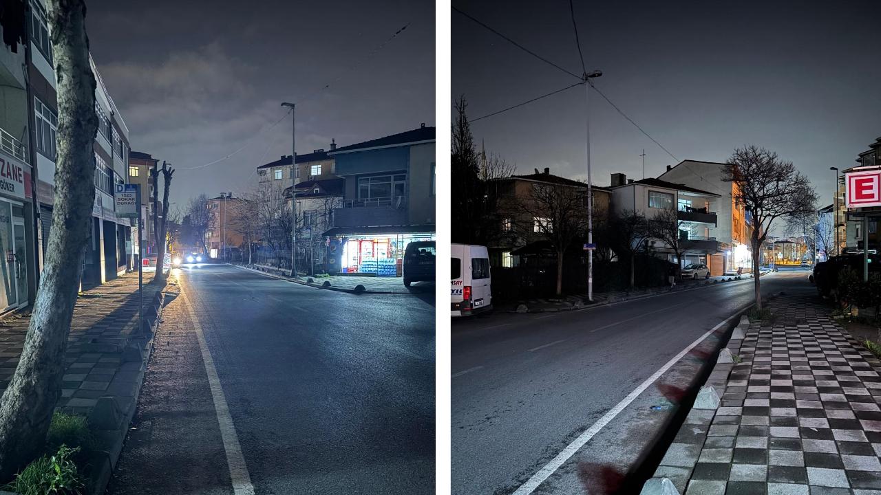Abdi İpekçi Mahallesi, Battalgazi Caddesi karanlığa gömüldü