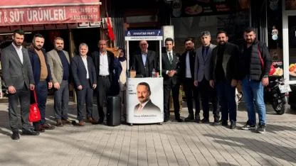 Anahtar Parti Darıca’da üyelik çalışması gerçekleştirdi