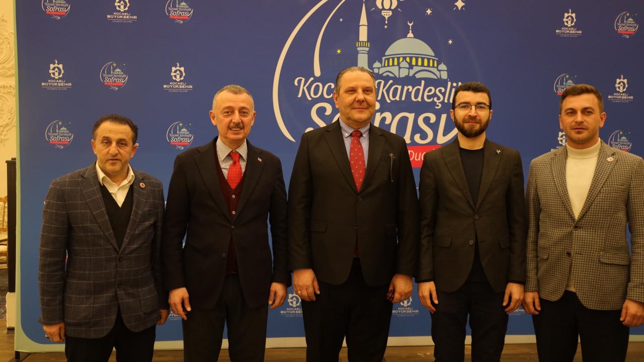 Başkan Büyükakın, iftarda Kuzey Makedonya’daydı