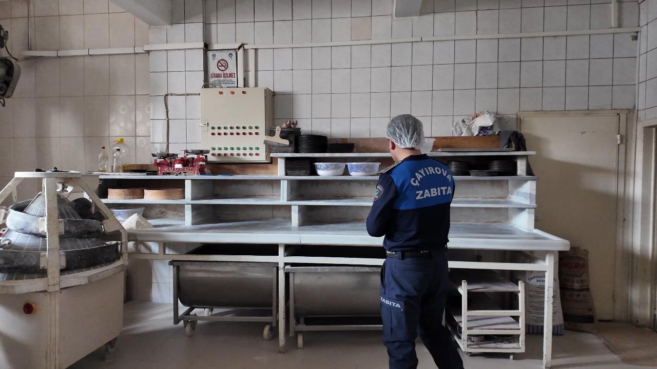 Çayırova Zabıtası’ndan Ramazan öncesi fırın ve market denetimi