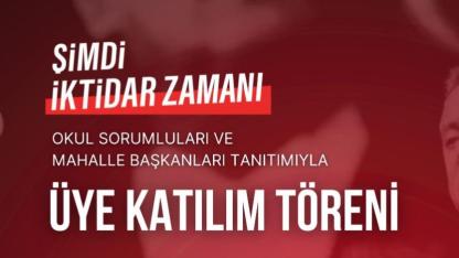 CHP Darıca, büyük üye katılım töreni düzenliyor