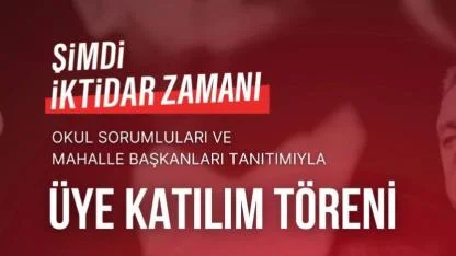 CHP Darıca, büyük üye katılım töreni düzenliyor