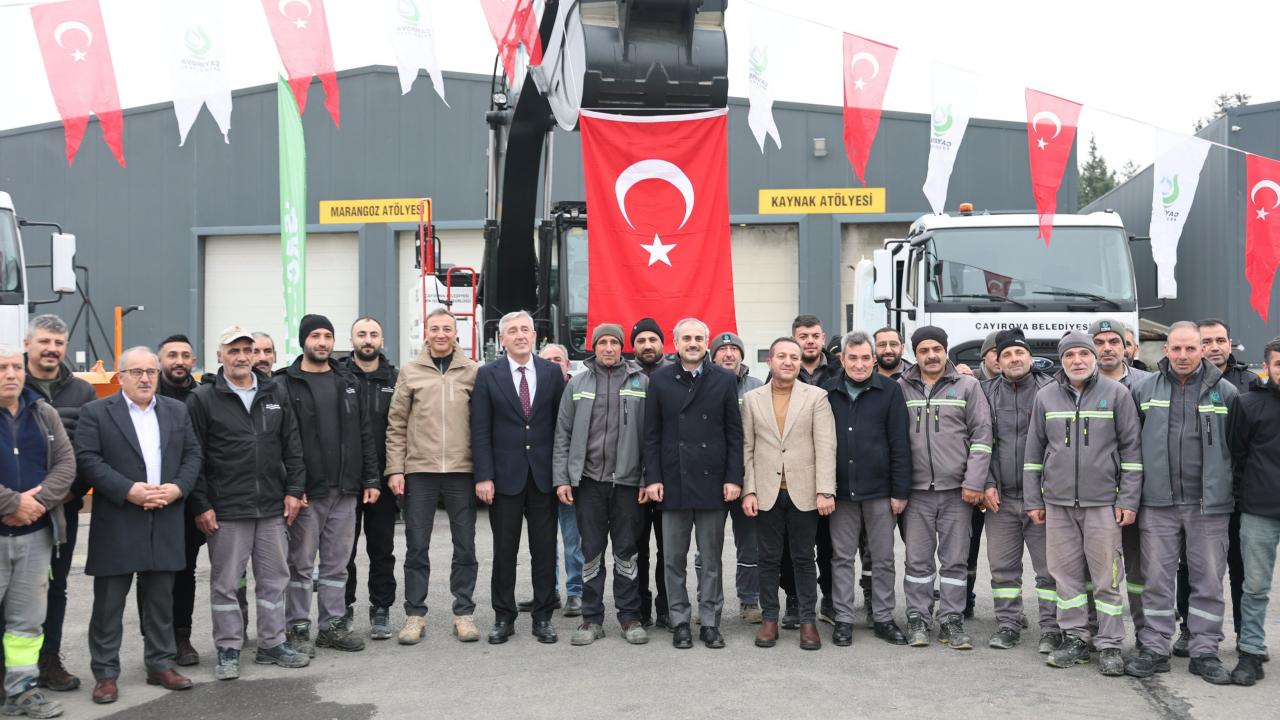 Çiftçi, “İş makineleri filomuzu güçlendirmeye devam ediyoruz”