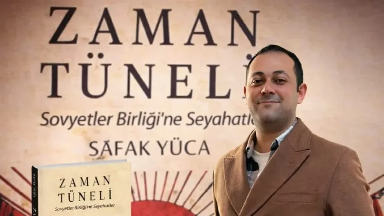 Darıcalı yazar Şafak Yüca, üçüncü kitabı ‘’Zaman Tüneli’’ çıktı!