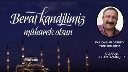 Darıcalılar Derneği Berat Kandili