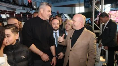 Fenerbahçe Başkanı Sadettin Saran, Darıca’ya geldi!