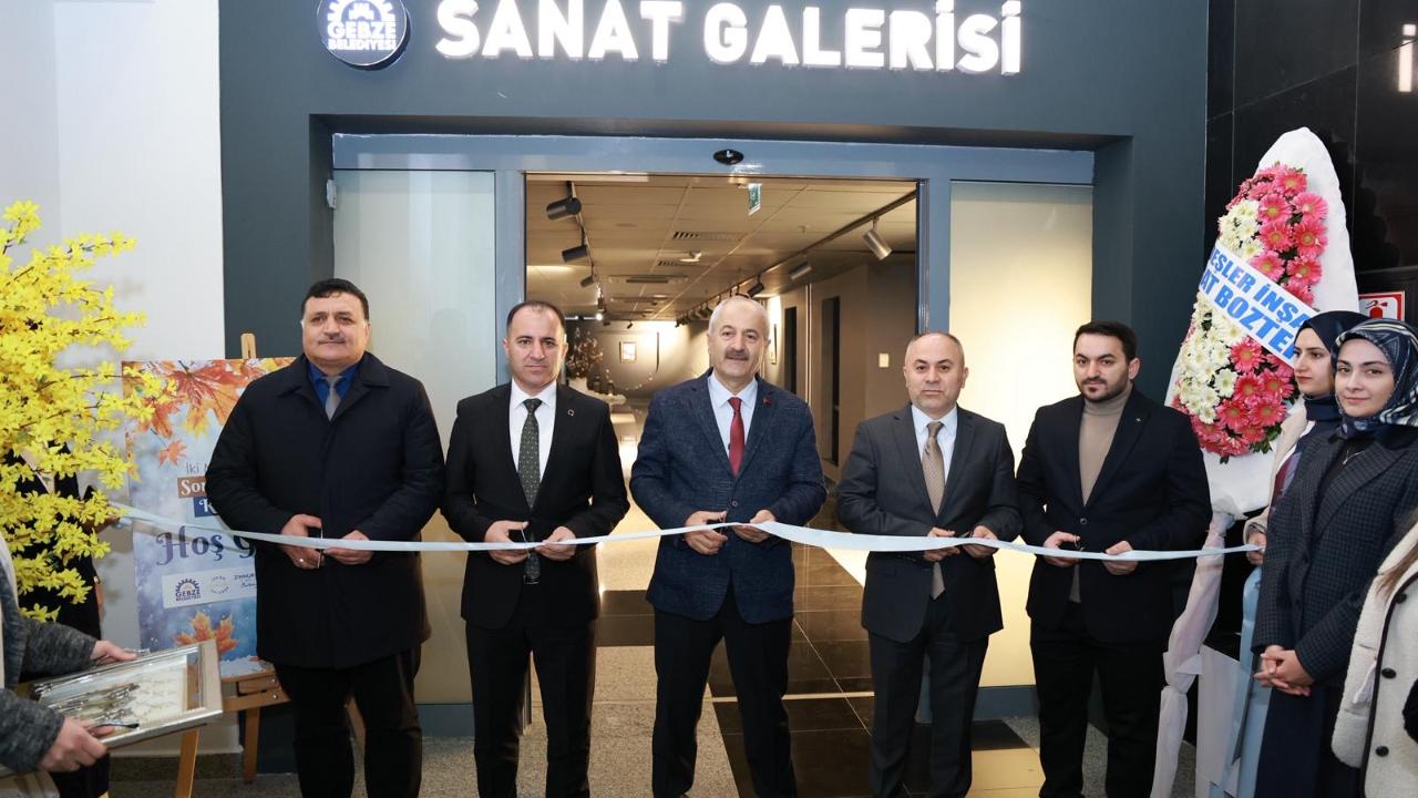 Gebze Sanat Galerisi’nde Sonbahar ve Kış Temalı Resim Sergisi