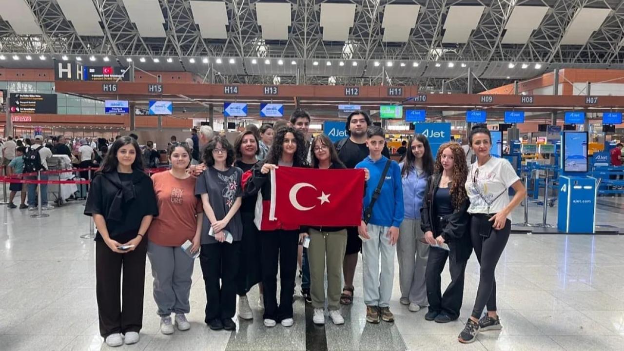 Gökşen Mustafa Yücel’in öğrencileri Almanya’daydı