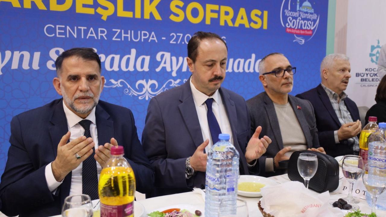 Gönül sofrası Makedonya Zhupa’da kuruldu