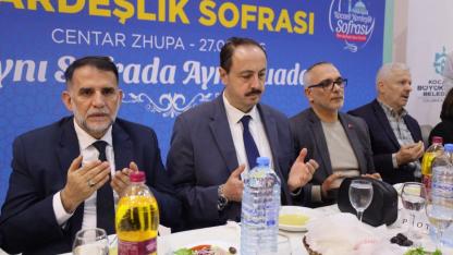 Gönül sofrası Makedonya Zhupa’da kuruldu