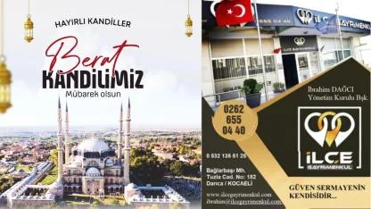 İlçe Gayrimenkul Berat Kandili