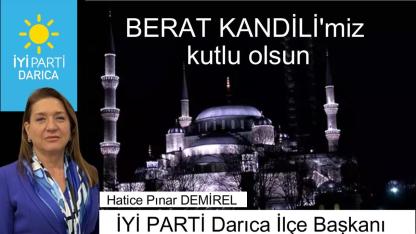 İyi Parti Darıca Berat Kandili