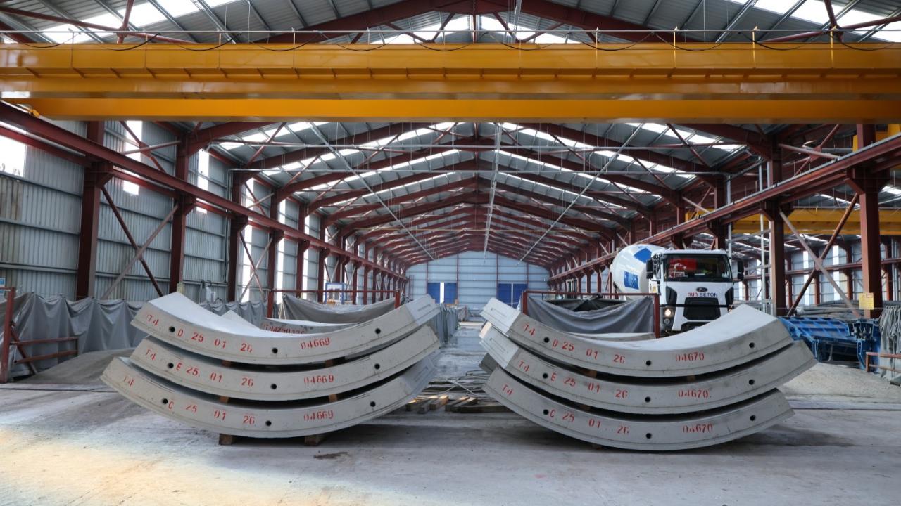 Körfezray’da tünelleri segmentler şekillendirecek