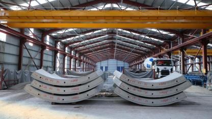 Körfezray’da tünelleri segmentler şekillendirecek