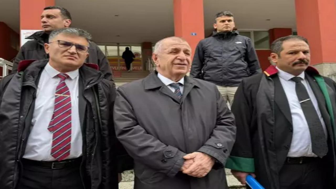 Ümit Özdağ Kocaeli Adliyesi’nde sanık olarak ifade verdi