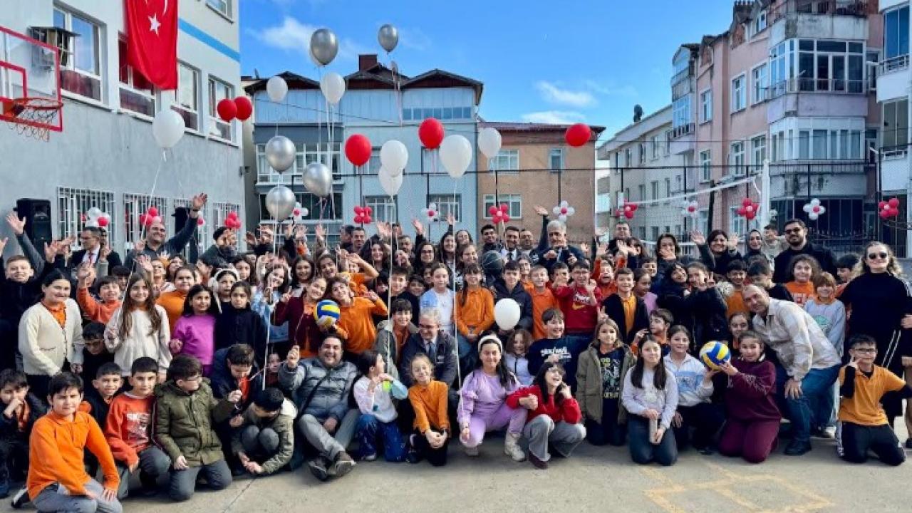 Ünye İnönü İlkokulu’na Anlamlı Destek