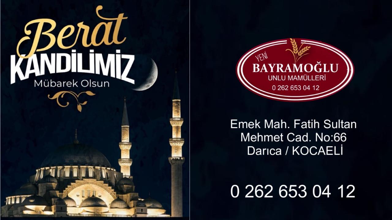 Yeni Bayramoğlu Fırını Berat Kandili