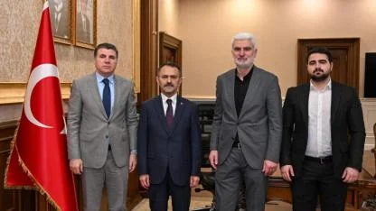 Yıldıztekin ailesinden Vali İlhami Aktaş’a Ziyaret