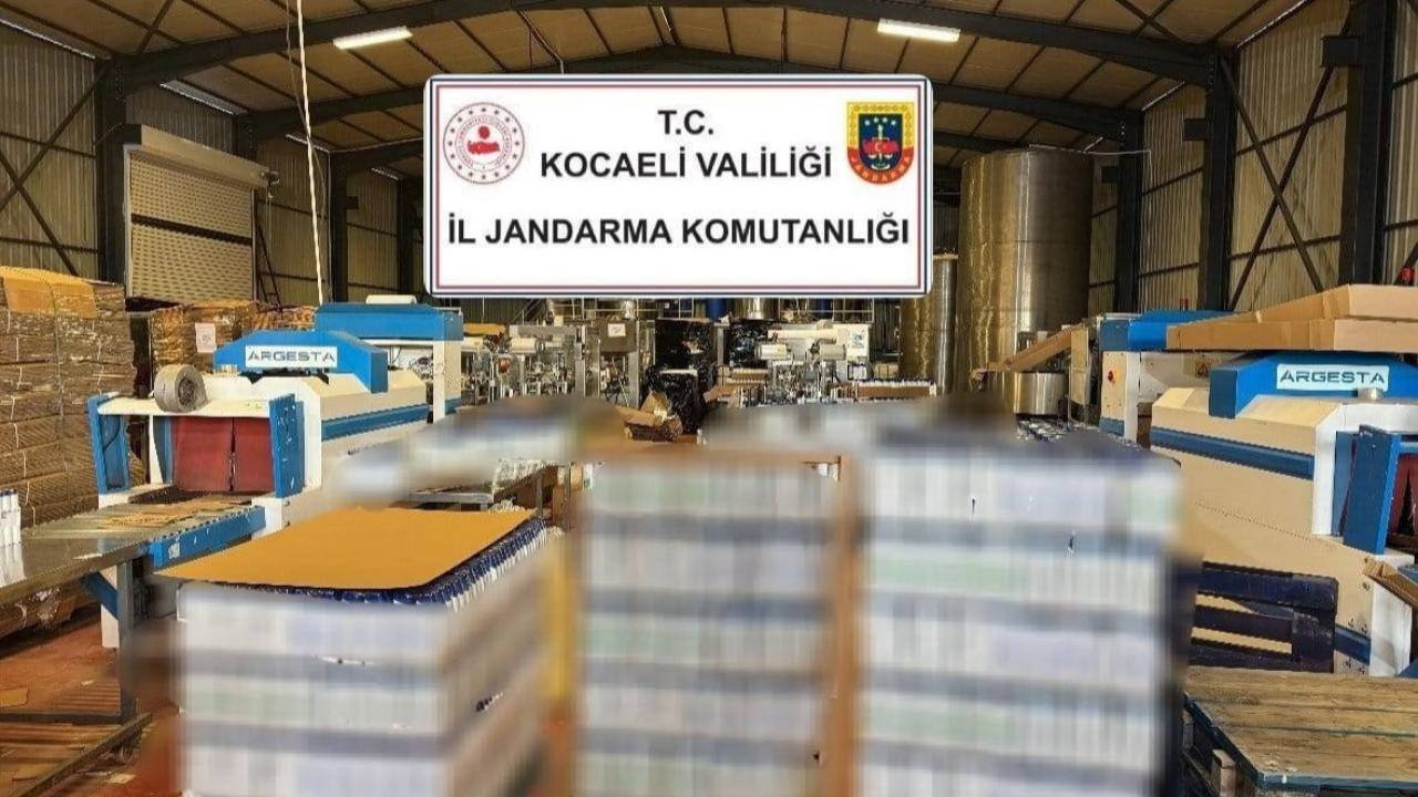 40 Milyon liralık sahte şampuan ele geçirildi