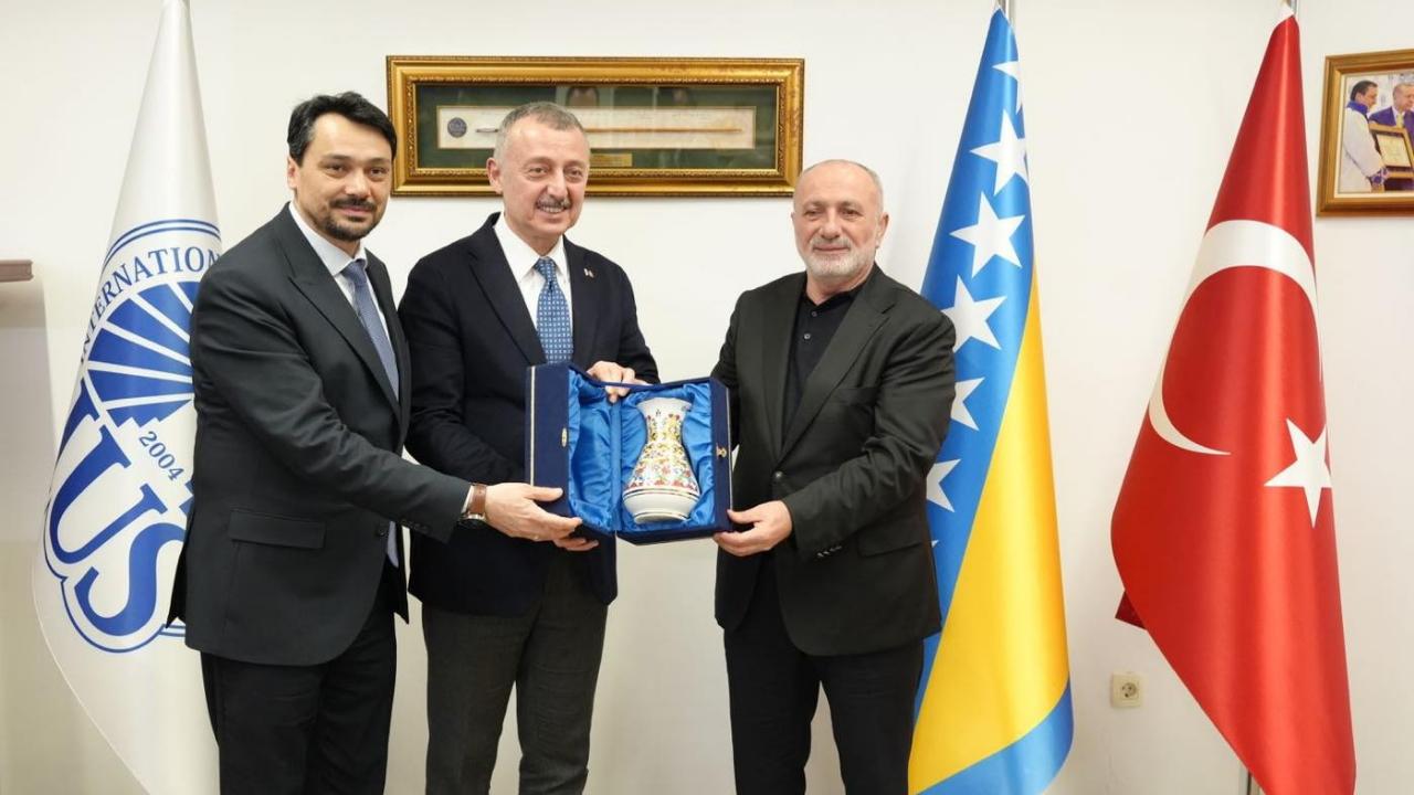 Başkan Büyükakın’dan Bosna’da resmi temaslar