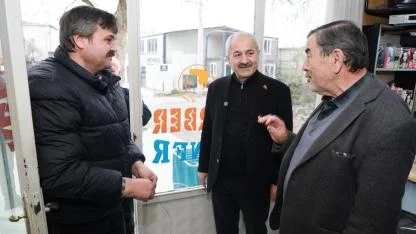 Başkan Büyükgöz Balçık Mahallesi Esnafını Ziyaret Etti