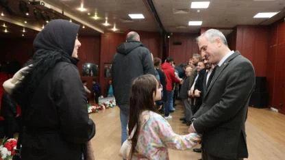 Başkan Çiftçi, mesai arkadaşlarıyla bayramlaştı