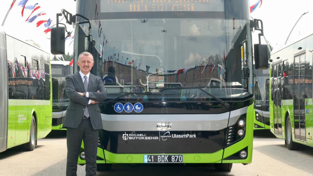Büyükşehir 4 ayda 123 otobüs filosuna dahil etti