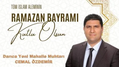 Cemal Özdemir Ramazan Bayramı Kutlaması