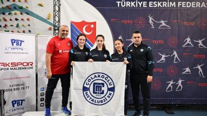 ÇOLAKOĞLU METALURJİ’NİN YILDIZ ESKRİMCİLERİ TÜRKİYE’Yİ İSPANYA’DA TEMSİL EDECEK