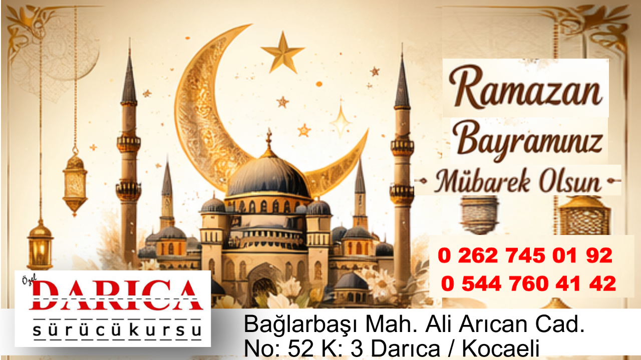 Darıca Sürücü Kursu Ramazan Bayramı Kutlaması
