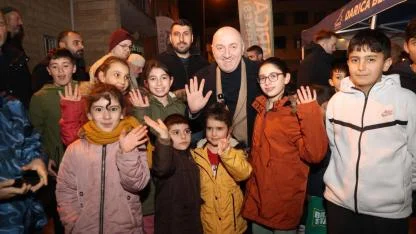 Darıca’da ramazan bereketi sokaklara taşıyor