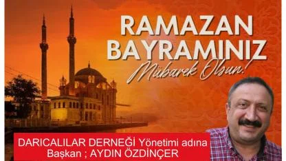 Darıcalılar Derneği Ramazan Bayramı Kutlaması