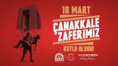 Gebze Belediyesi 18 Mart
