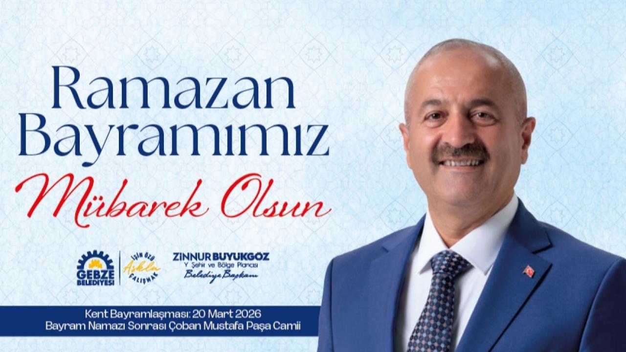 Gebze Belediyesi Ramazan Bayramı kutlaması