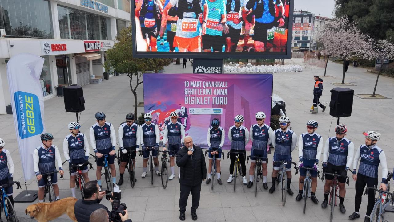 GEBZE BELEDİYESİ’NİN DÜZENLEDİĞİ 450 KM'LİK VEFA YOLCULUĞU