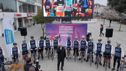 GEBZE BELEDİYESİ’NİN DÜZENLEDİĞİ 450 KM'LİK VEFA YOLCULUĞU