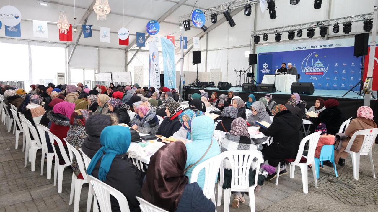 Gebze’de Ramazan ayı mukabele ile taçlanıyor