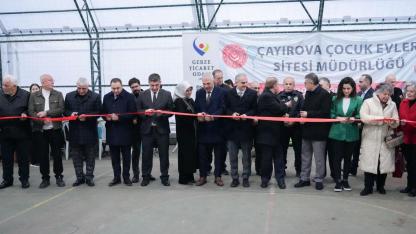 GTO'dan Çayırova Sevgi Evleri'ne kapalı Spor Salonu