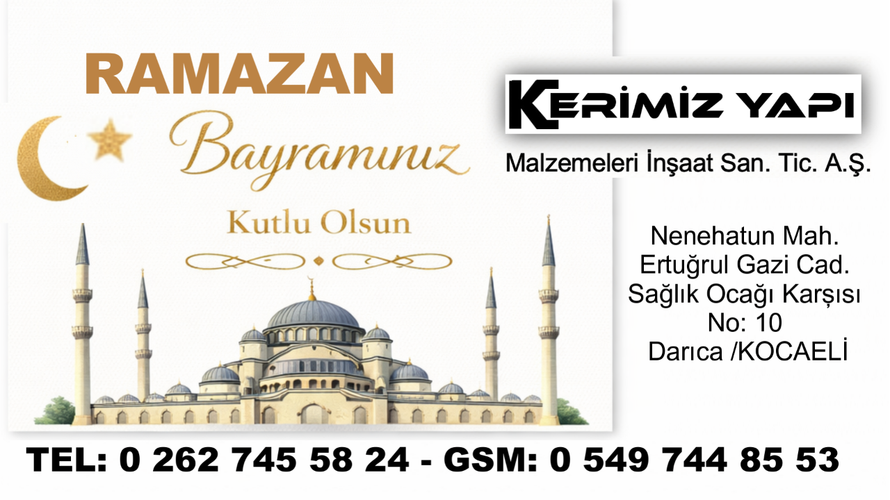 Kerimiz Ramazan Bayramı Kutlaması