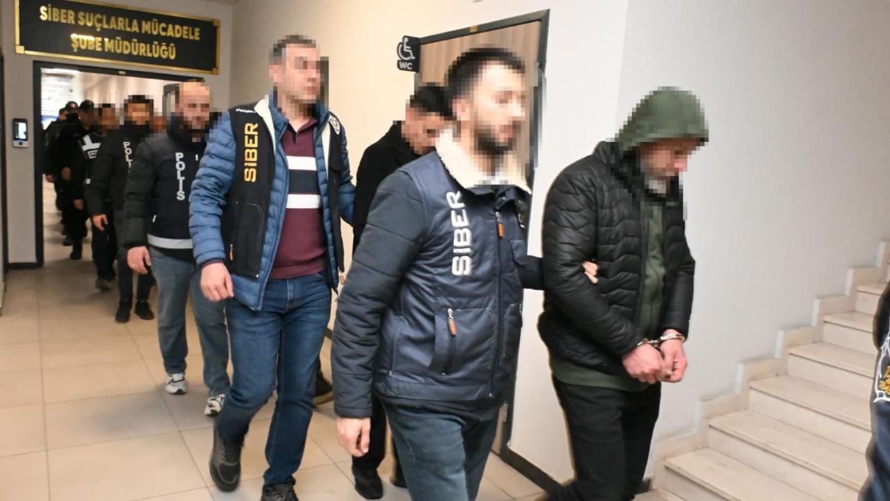 Kocaeli merkezli dolandırıcılık operasyonu; 18 tutuklama